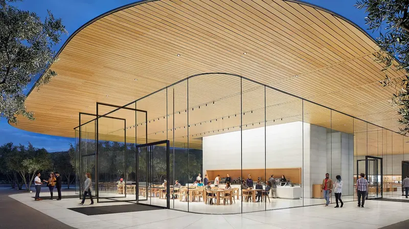 Apple Park Visitor Center: 2017-லிருந்து இருந்த 3D மாடல் அகற்றம்