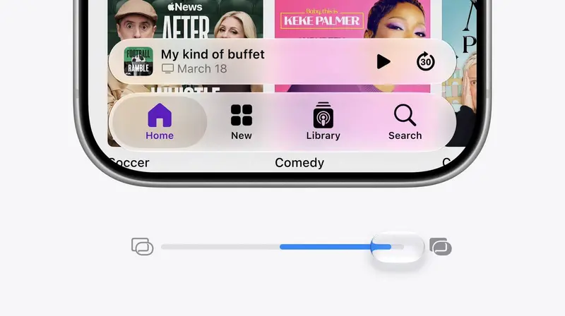 iOS 27: Liquid Glass இன் வெளிப்படைத்தன்மையை குறைக்க புதிய வசதி