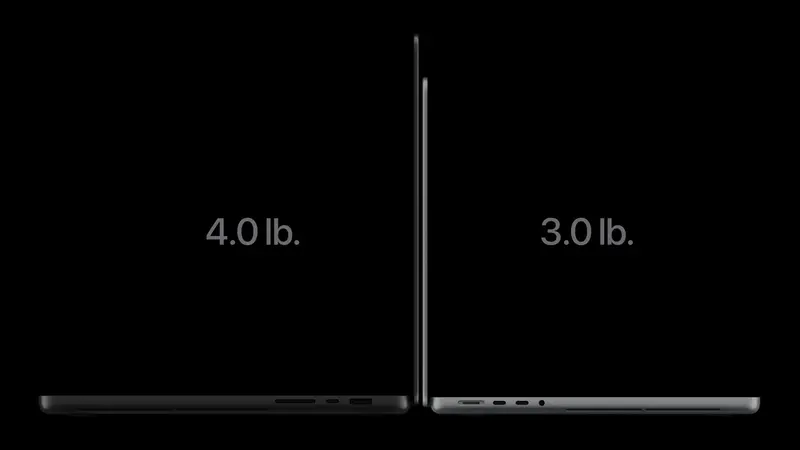 OLED MacBook Pro vs Mini-LED MacBook Pro: எடை, தடிமன், Dynamic Island — என்ன வித்தியாசம்?