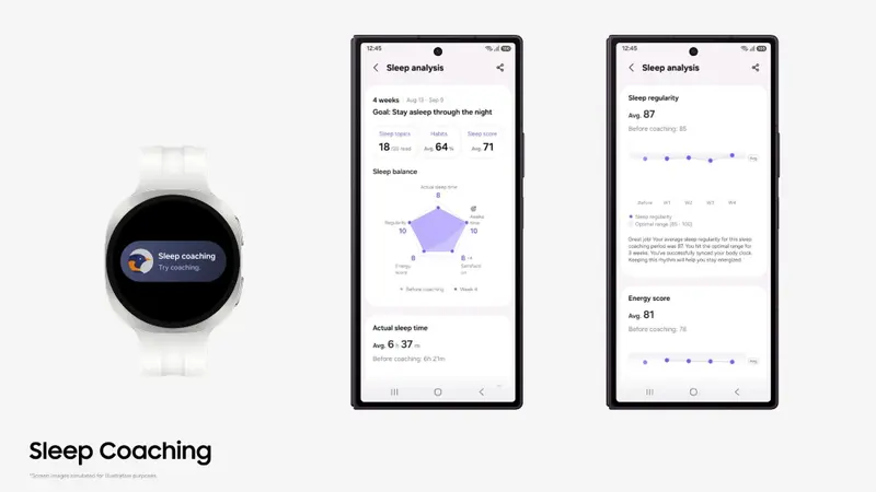 Samsung Health Sleep Coaching அப்டேட்: இனி 3 நாள் தரவு போதும் — புதிய Running Coach, Strava இணைப்பு