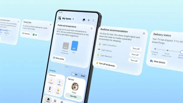 Samsung SmartThings Now Update: வீட்டுச் சாதனங்களை எளிதாகக் கட்டுப்படுத்த புதிய வசதிகள்